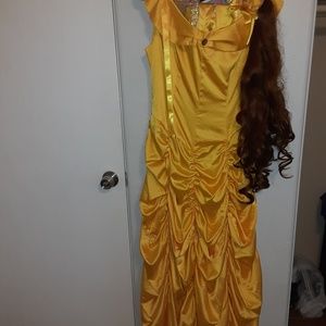 Women's Belle costume from beauty & the beast